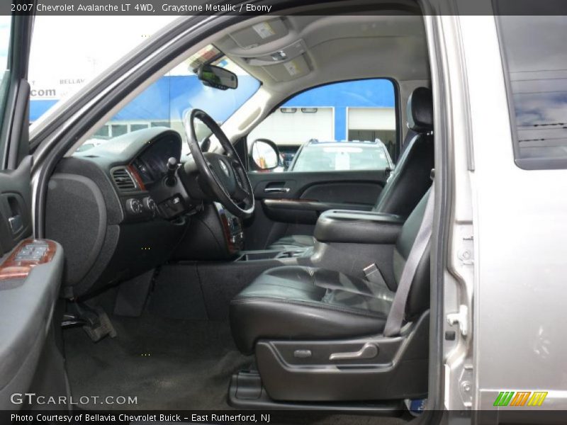 Graystone Metallic / Ebony 2007 Chevrolet Avalanche LT 4WD