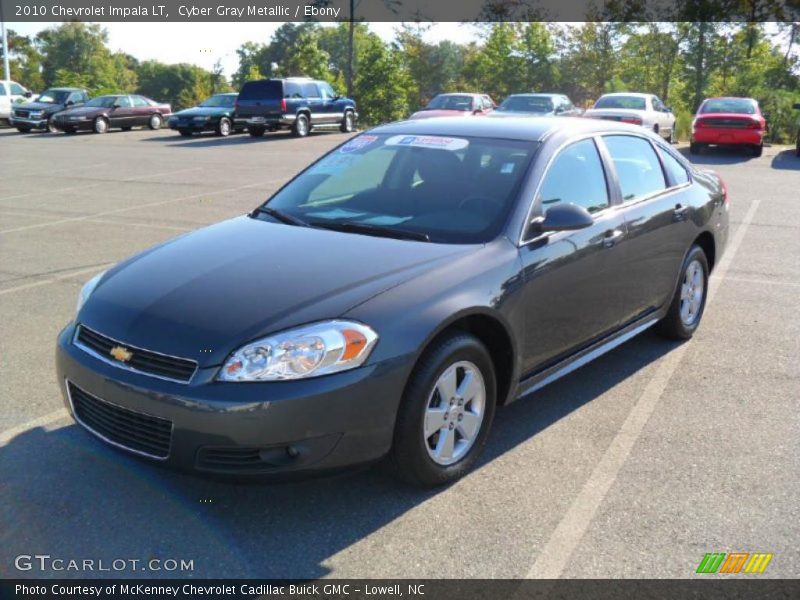 Cyber Gray Metallic / Ebony 2010 Chevrolet Impala LT