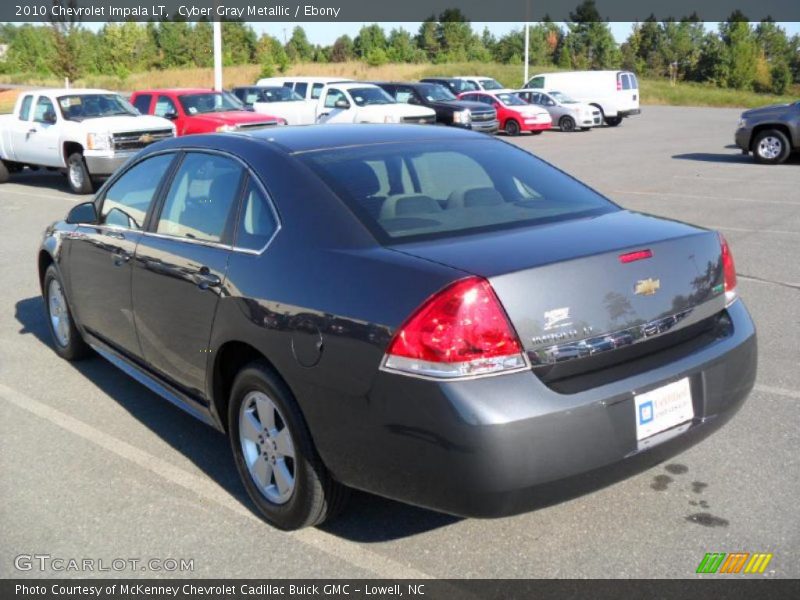 Cyber Gray Metallic / Ebony 2010 Chevrolet Impala LT