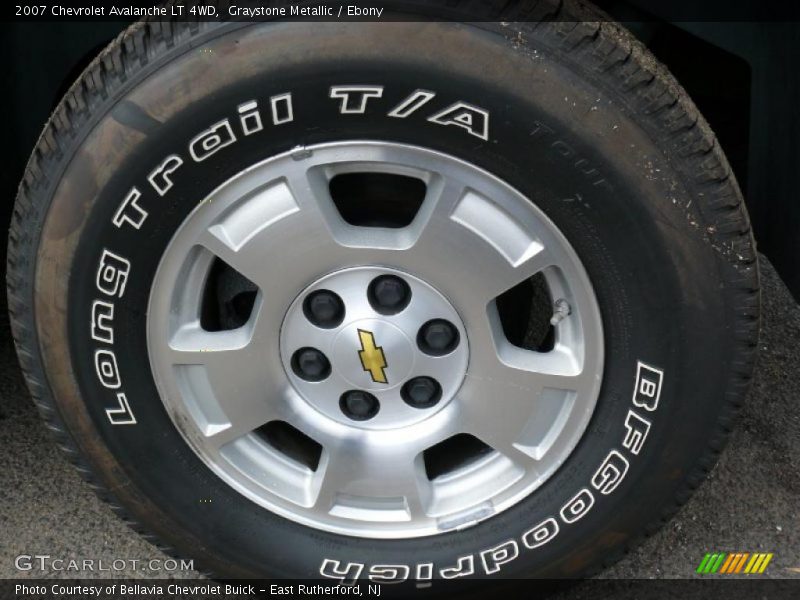 Graystone Metallic / Ebony 2007 Chevrolet Avalanche LT 4WD