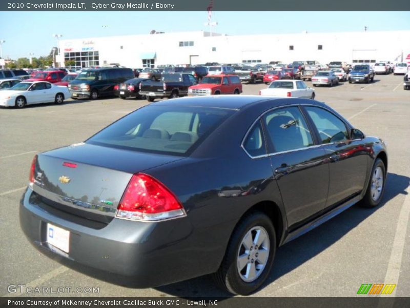 Cyber Gray Metallic / Ebony 2010 Chevrolet Impala LT