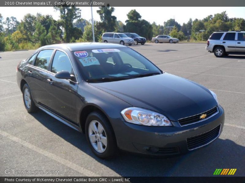 Cyber Gray Metallic / Ebony 2010 Chevrolet Impala LT
