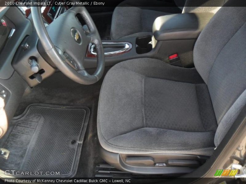 Cyber Gray Metallic / Ebony 2010 Chevrolet Impala LT