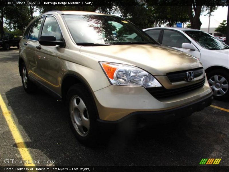 Borrego Beige Metallic / Ivory 2007 Honda CR-V LX