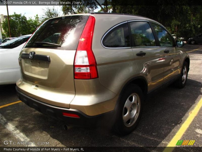Borrego Beige Metallic / Ivory 2007 Honda CR-V LX