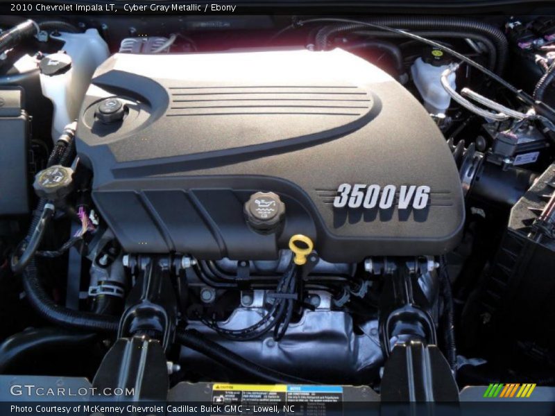 Cyber Gray Metallic / Ebony 2010 Chevrolet Impala LT