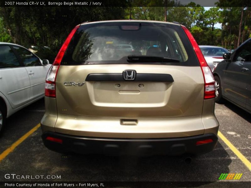 Borrego Beige Metallic / Ivory 2007 Honda CR-V LX
