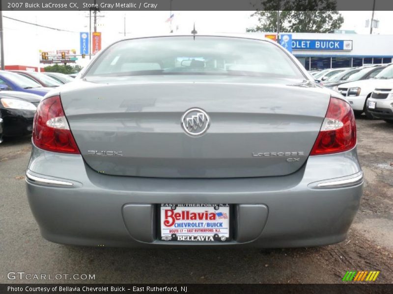 Stone Gray Metallic / Gray 2007 Buick LaCrosse CX