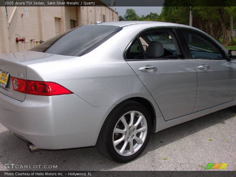Satin Silver Metallic / Quartz 2005 Acura TSX Sedan