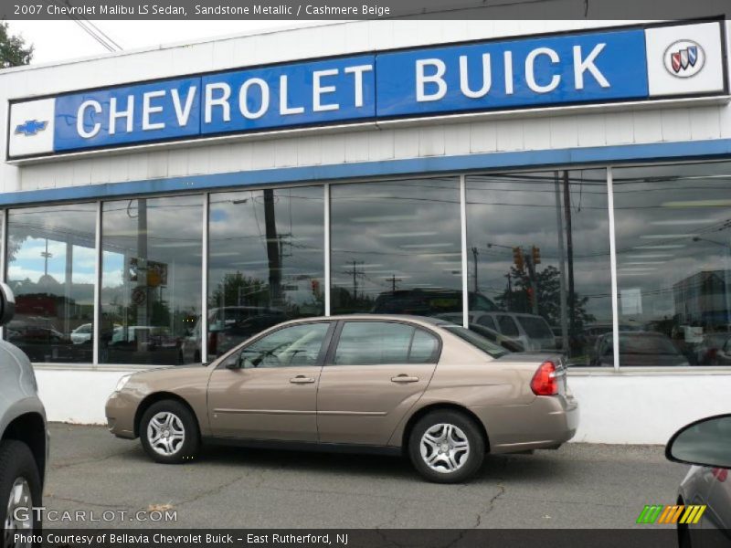 Sandstone Metallic / Cashmere Beige 2007 Chevrolet Malibu LS Sedan