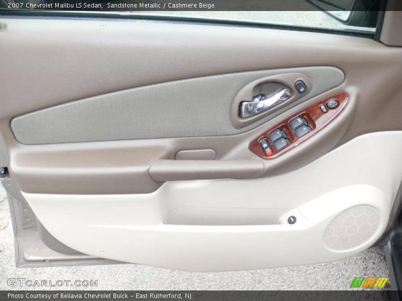 Sandstone Metallic / Cashmere Beige 2007 Chevrolet Malibu LS Sedan