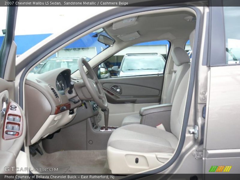 Sandstone Metallic / Cashmere Beige 2007 Chevrolet Malibu LS Sedan