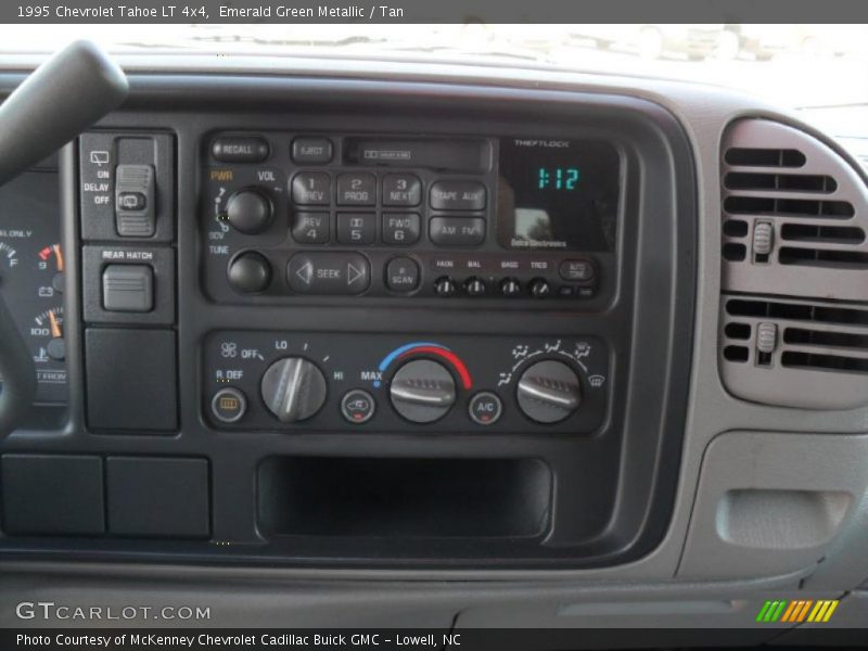 Emerald Green Metallic / Tan 1995 Chevrolet Tahoe LT 4x4