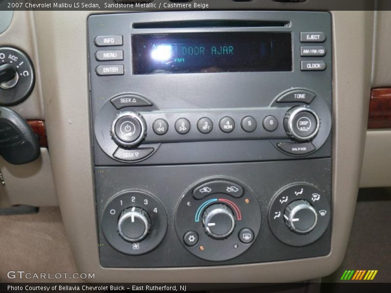 Sandstone Metallic / Cashmere Beige 2007 Chevrolet Malibu LS Sedan