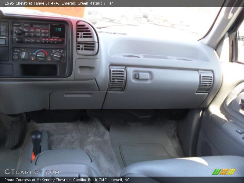 Emerald Green Metallic / Tan 1995 Chevrolet Tahoe LT 4x4