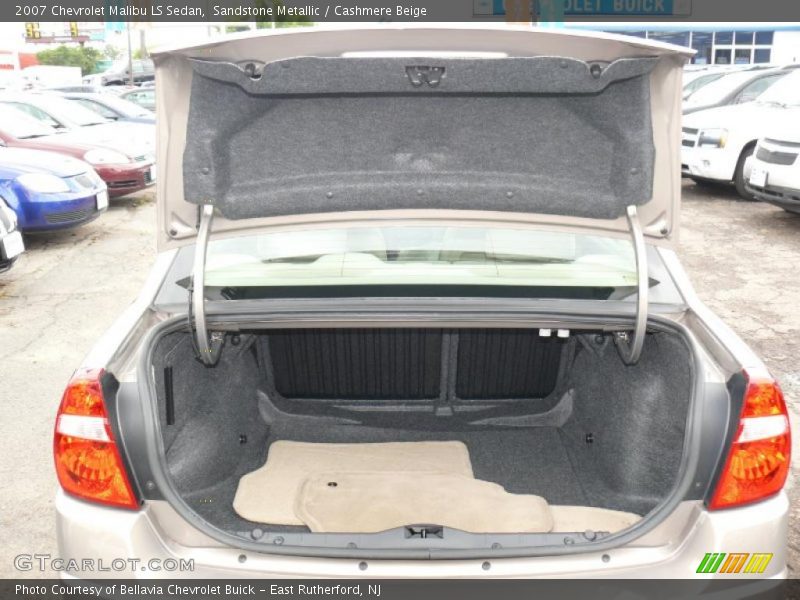Sandstone Metallic / Cashmere Beige 2007 Chevrolet Malibu LS Sedan