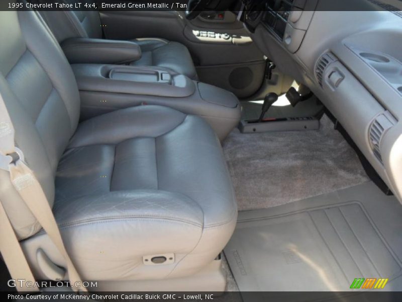 Emerald Green Metallic / Tan 1995 Chevrolet Tahoe LT 4x4