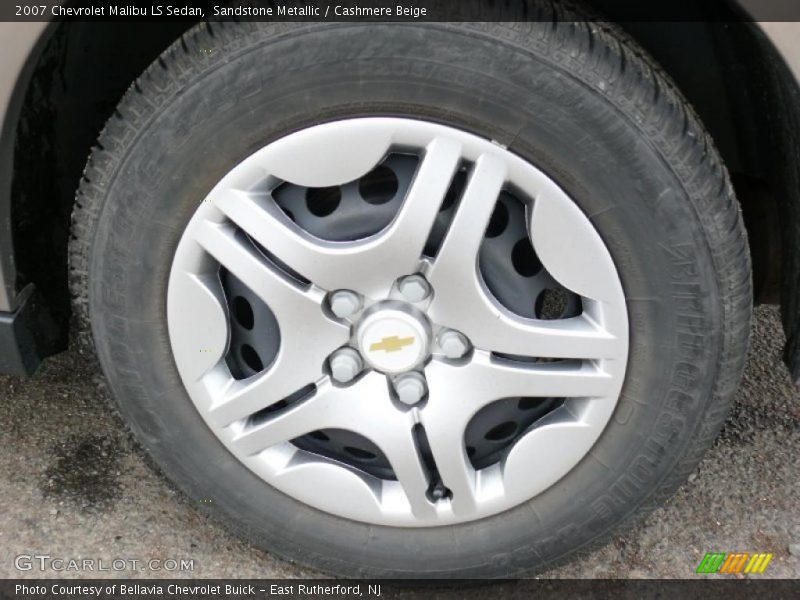 Sandstone Metallic / Cashmere Beige 2007 Chevrolet Malibu LS Sedan