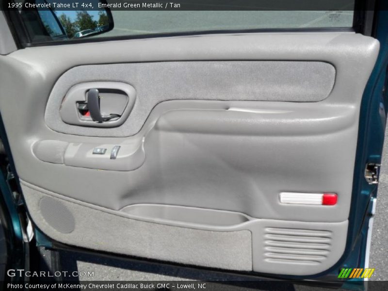 Emerald Green Metallic / Tan 1995 Chevrolet Tahoe LT 4x4