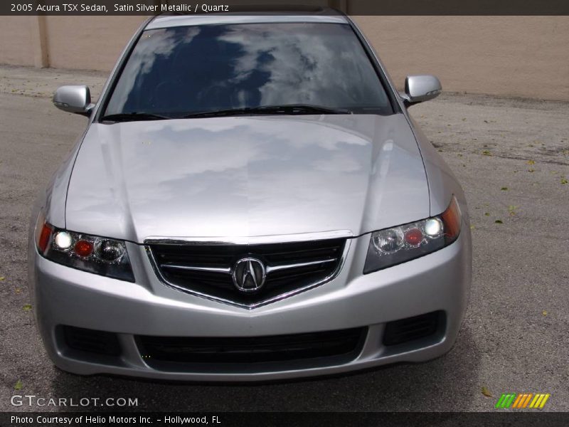 Satin Silver Metallic / Quartz 2005 Acura TSX Sedan