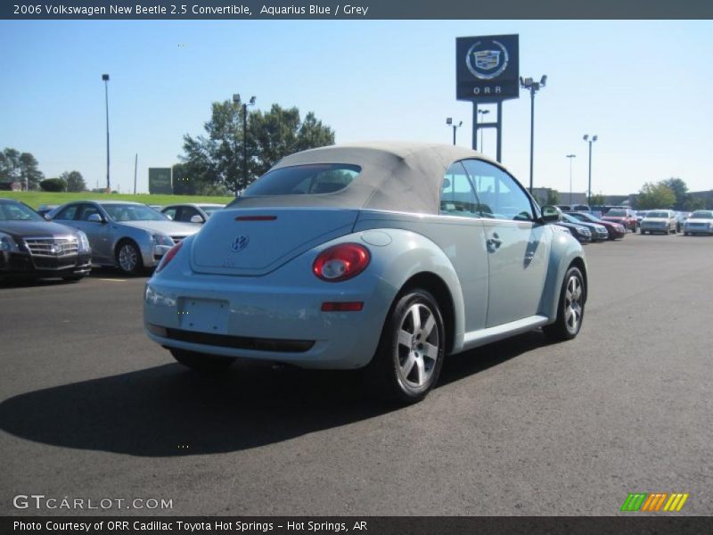 Aquarius Blue / Grey 2006 Volkswagen New Beetle 2.5 Convertible