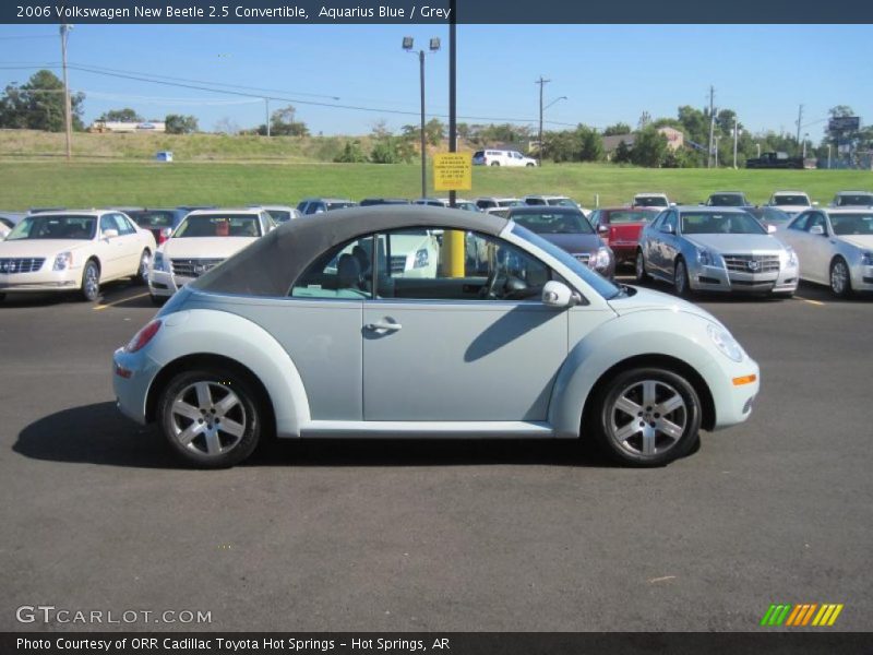 Aquarius Blue / Grey 2006 Volkswagen New Beetle 2.5 Convertible
