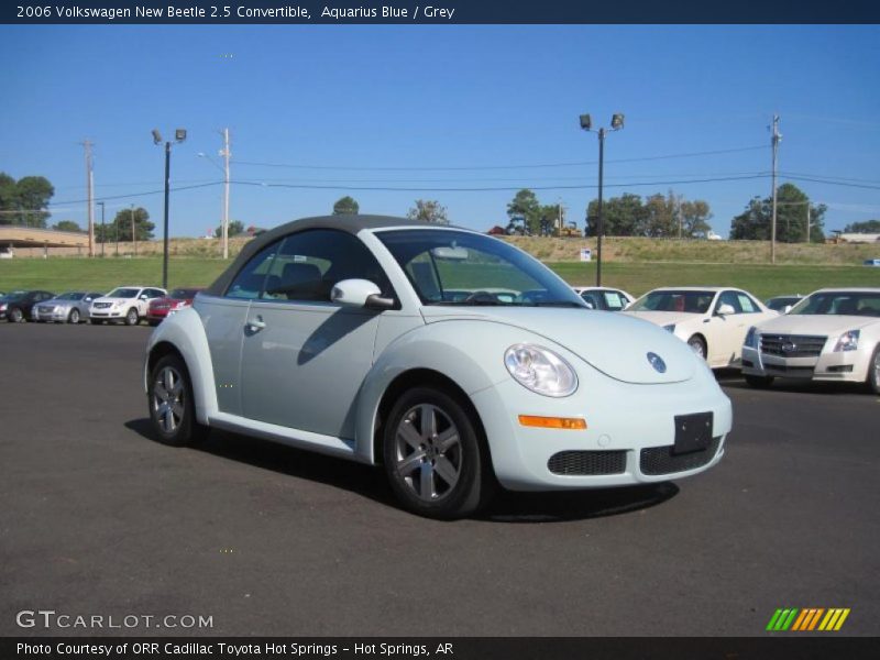 Aquarius Blue / Grey 2006 Volkswagen New Beetle 2.5 Convertible