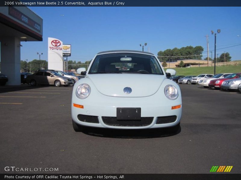 Aquarius Blue / Grey 2006 Volkswagen New Beetle 2.5 Convertible