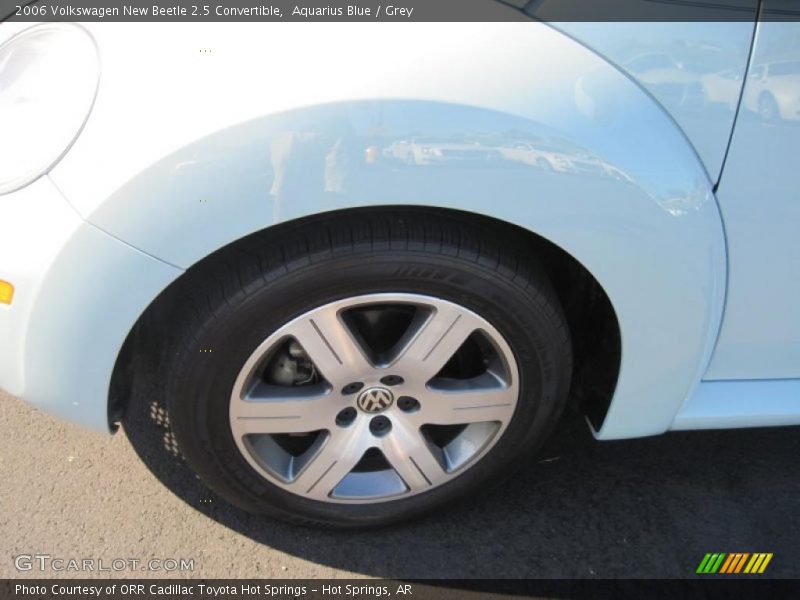 Aquarius Blue / Grey 2006 Volkswagen New Beetle 2.5 Convertible