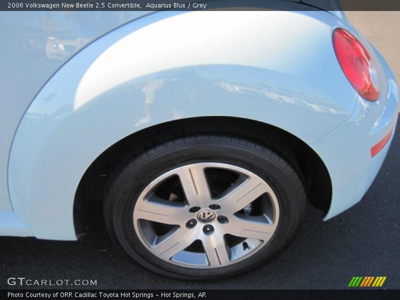 Aquarius Blue / Grey 2006 Volkswagen New Beetle 2.5 Convertible