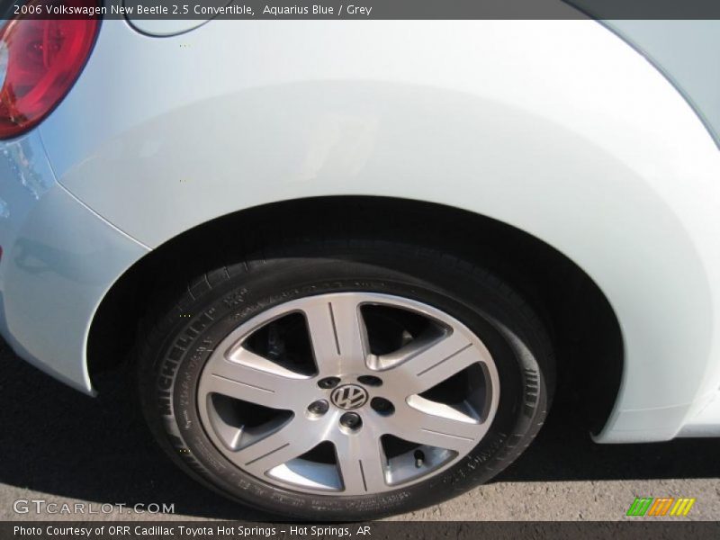 Aquarius Blue / Grey 2006 Volkswagen New Beetle 2.5 Convertible