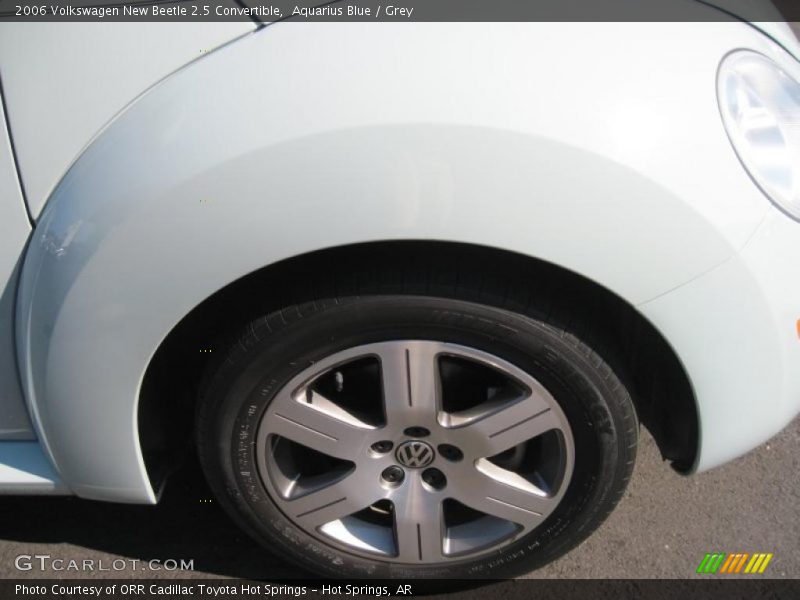 Aquarius Blue / Grey 2006 Volkswagen New Beetle 2.5 Convertible
