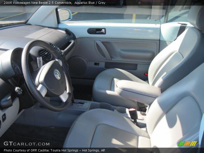 Aquarius Blue / Grey 2006 Volkswagen New Beetle 2.5 Convertible