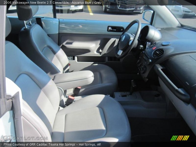 Aquarius Blue / Grey 2006 Volkswagen New Beetle 2.5 Convertible
