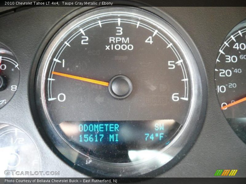 Taupe Gray Metallic / Ebony 2010 Chevrolet Tahoe LT 4x4