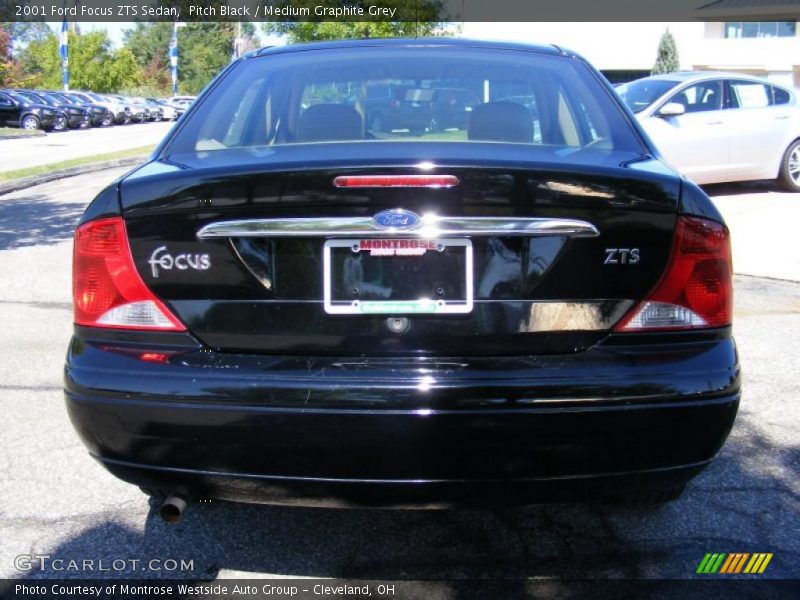 Pitch Black / Medium Graphite Grey 2001 Ford Focus ZTS Sedan