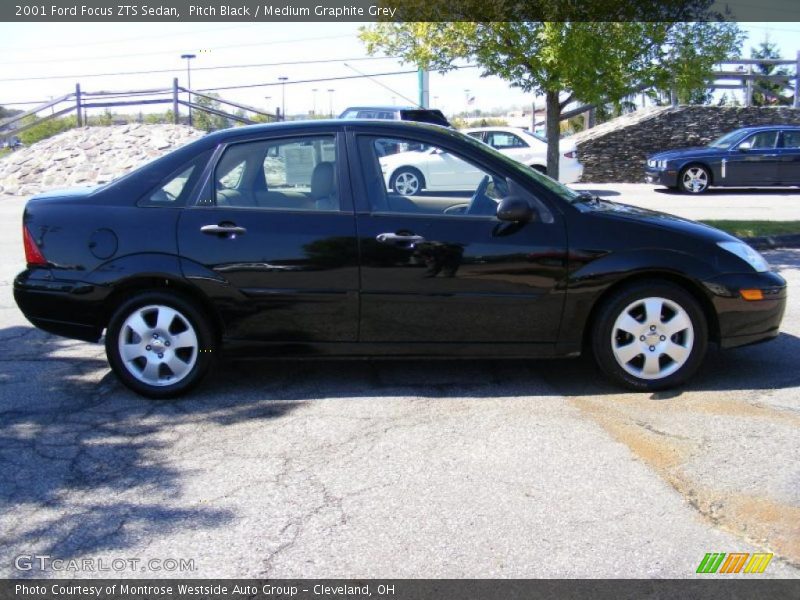 Pitch Black / Medium Graphite Grey 2001 Ford Focus ZTS Sedan