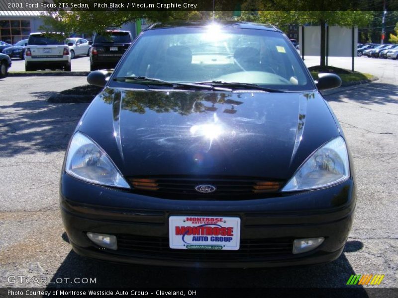 Pitch Black / Medium Graphite Grey 2001 Ford Focus ZTS Sedan