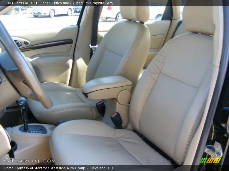 Pitch Black / Medium Graphite Grey 2001 Ford Focus ZTS Sedan