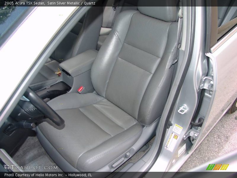 Satin Silver Metallic / Quartz 2005 Acura TSX Sedan