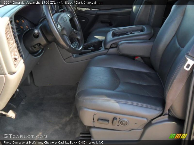 Black / Dark Charcoal 2004 Chevrolet Avalanche 1500 Z71 4x4