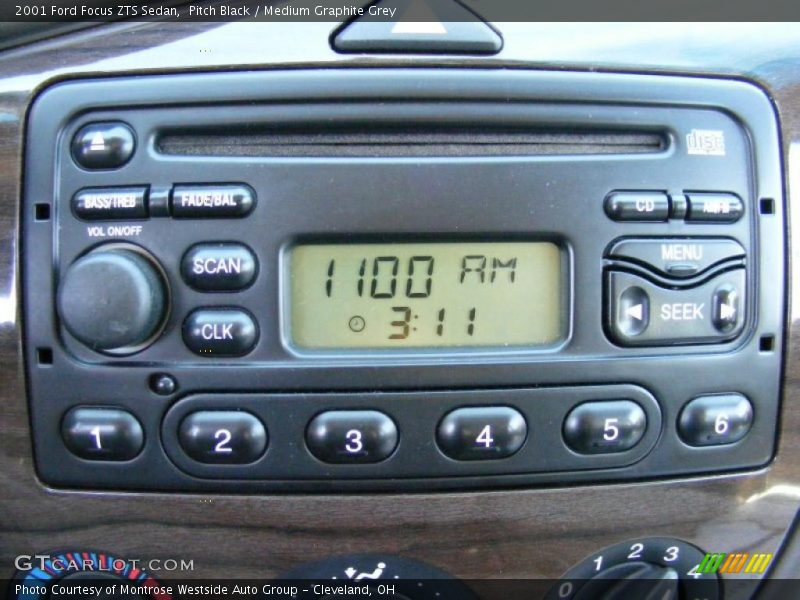 Pitch Black / Medium Graphite Grey 2001 Ford Focus ZTS Sedan