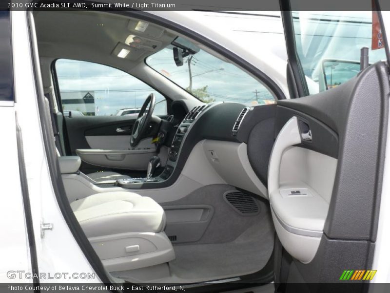 Summit White / Light Titanium 2010 GMC Acadia SLT AWD