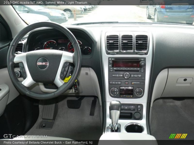 Summit White / Light Titanium 2010 GMC Acadia SLT AWD