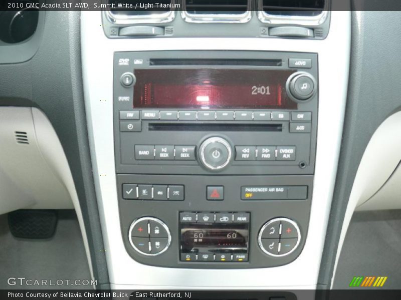 Summit White / Light Titanium 2010 GMC Acadia SLT AWD