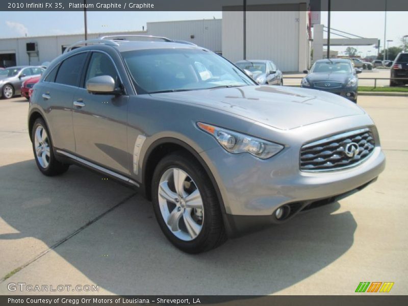 Platinum Graphite / Graphite 2010 Infiniti FX 35