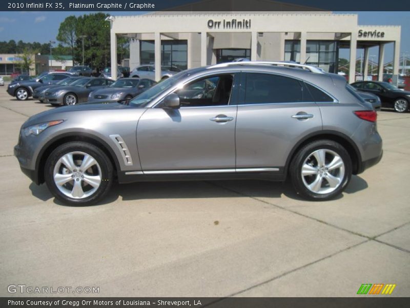 Platinum Graphite / Graphite 2010 Infiniti FX 35