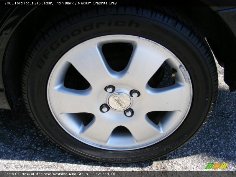 Pitch Black / Medium Graphite Grey 2001 Ford Focus ZTS Sedan