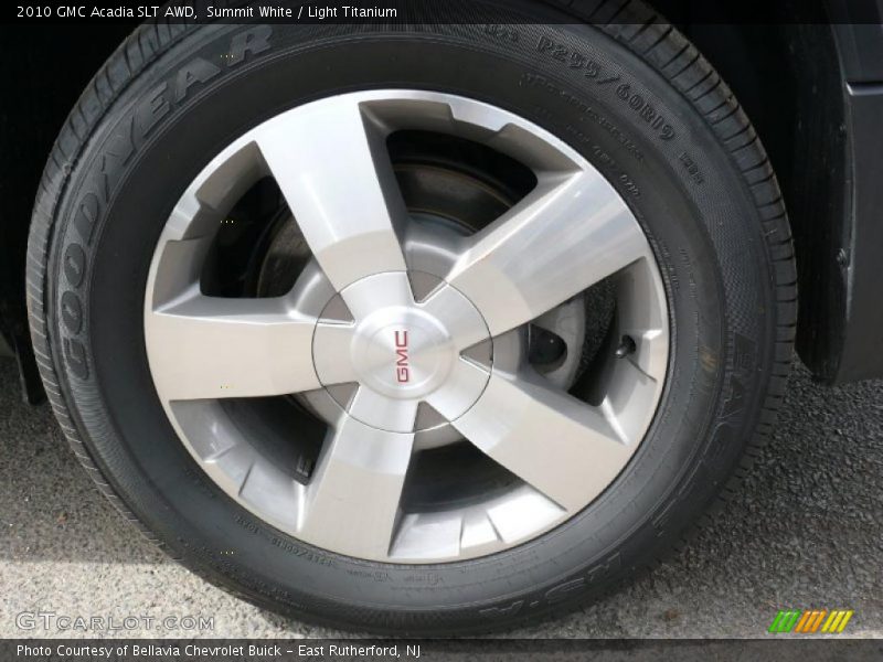 Summit White / Light Titanium 2010 GMC Acadia SLT AWD