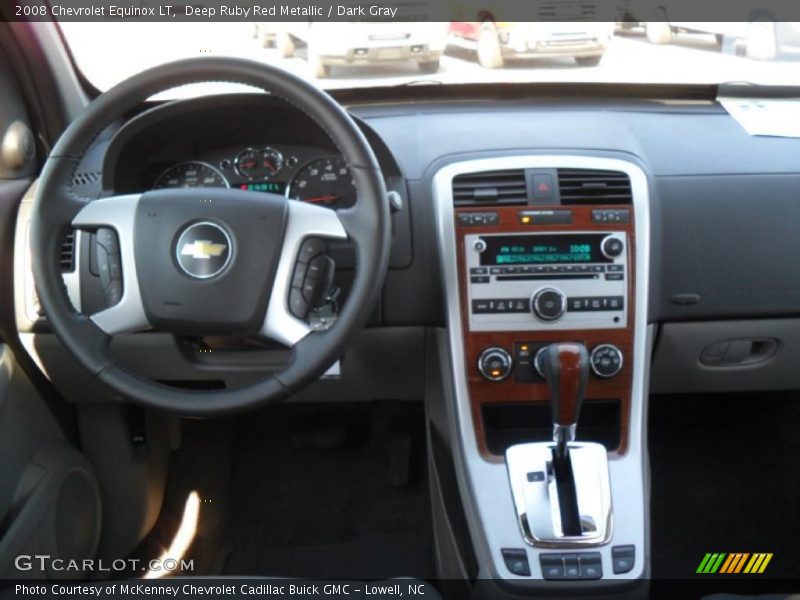 Deep Ruby Red Metallic / Dark Gray 2008 Chevrolet Equinox LT